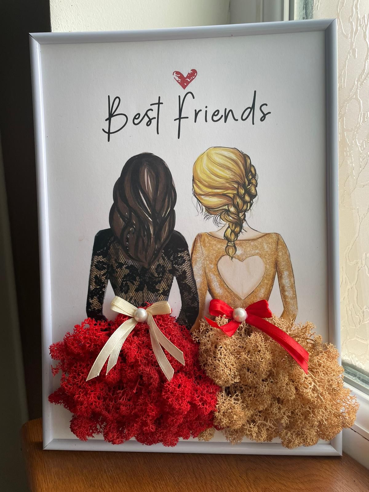 Best Friends Forever Wooden Sign - BFF Gifts - Gifts for Friends -  woodgeekstore